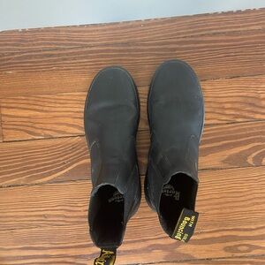 Dr. Martens Black Slip-On Boots